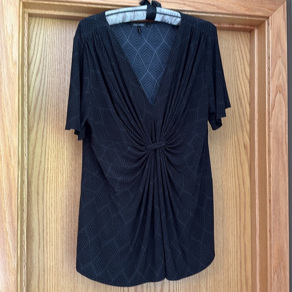 Daisy Fuentes Black Blouse